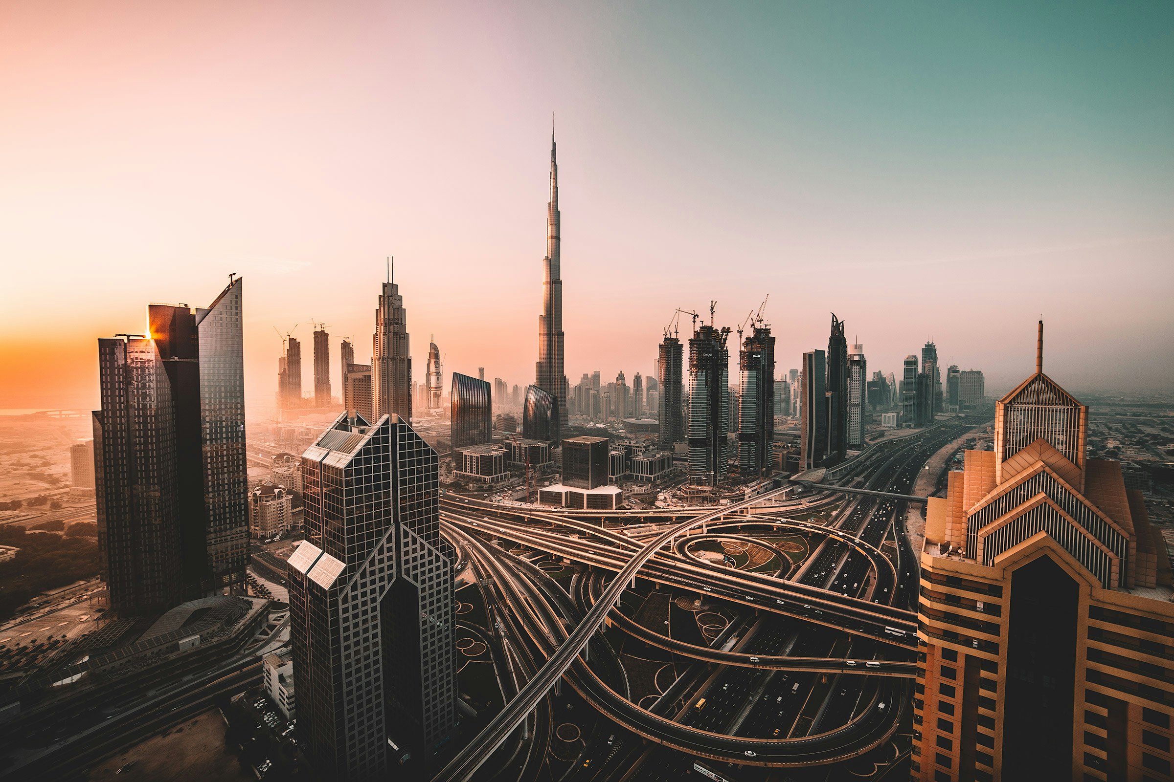 Dubai Marina Skyline