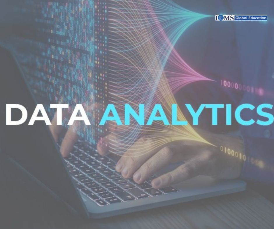 Masters in Data Analytics in New Zealand concept featuring data visualization, digital technology, coding, and analytics on a laptop screen.