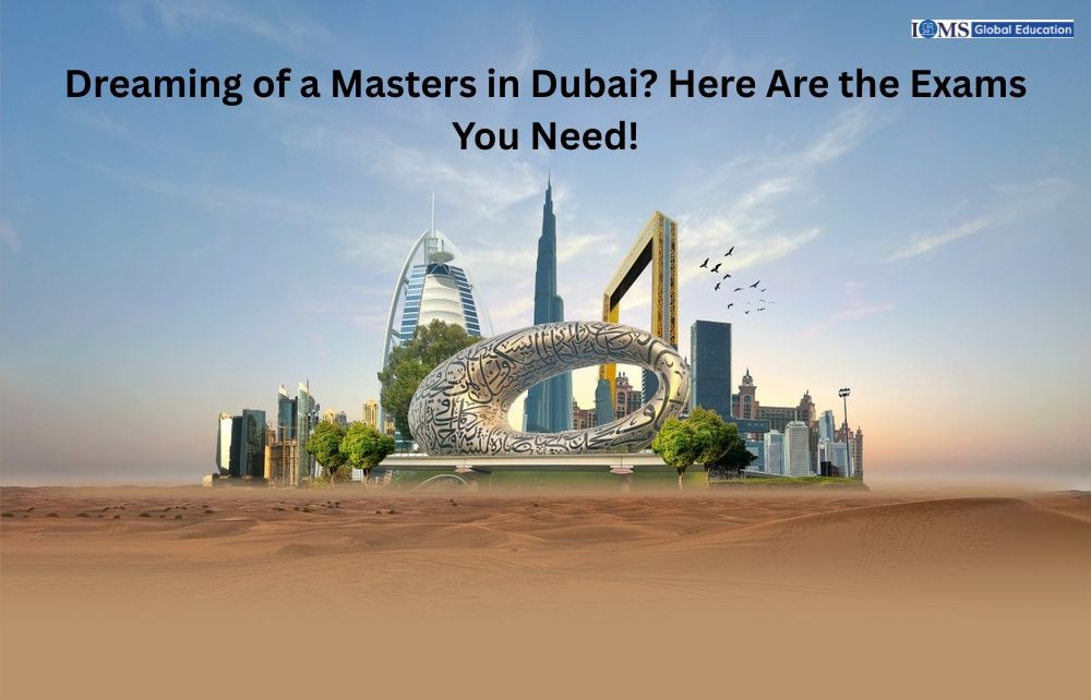 The image highlights several major landmarks, including the Burj Khalifa, the Dubai Frame,  Burj Al Arab, and others. At the top, the bold black text reads, 
