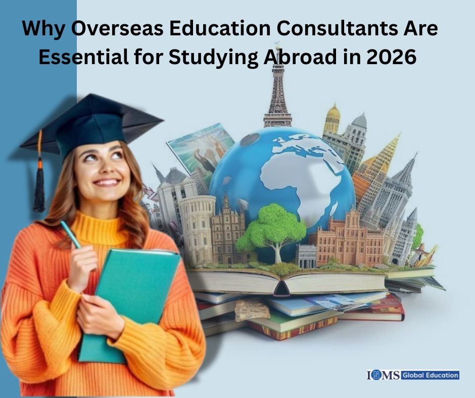 Overseas education consultants guiding students for study abroad success in 2026 with global university options