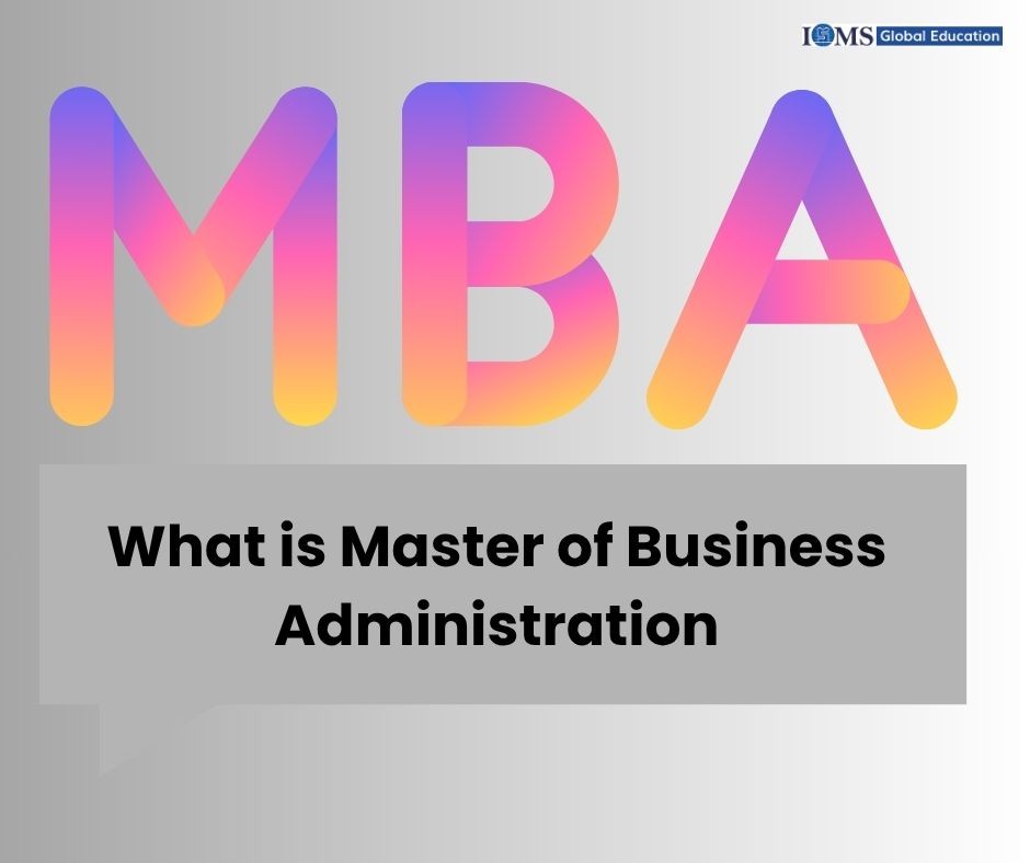 MBA graphic with text “What is Master of Business Administration” highlighting study abroad guide and business education concept for 2026